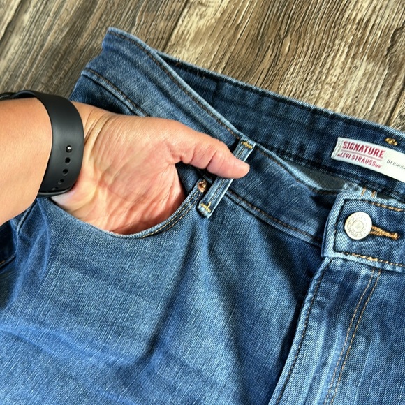 SIGNATURE BY LIVING STRAUSS BERMUDA SHORTS, 12 - W31 - Picture 5 of 11